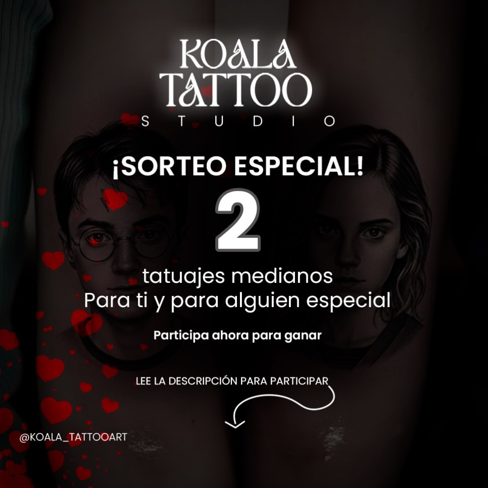 Imagen de 🎁 SORTEO KOALA TATTOO 
Porque los tattoos se disfrutan me