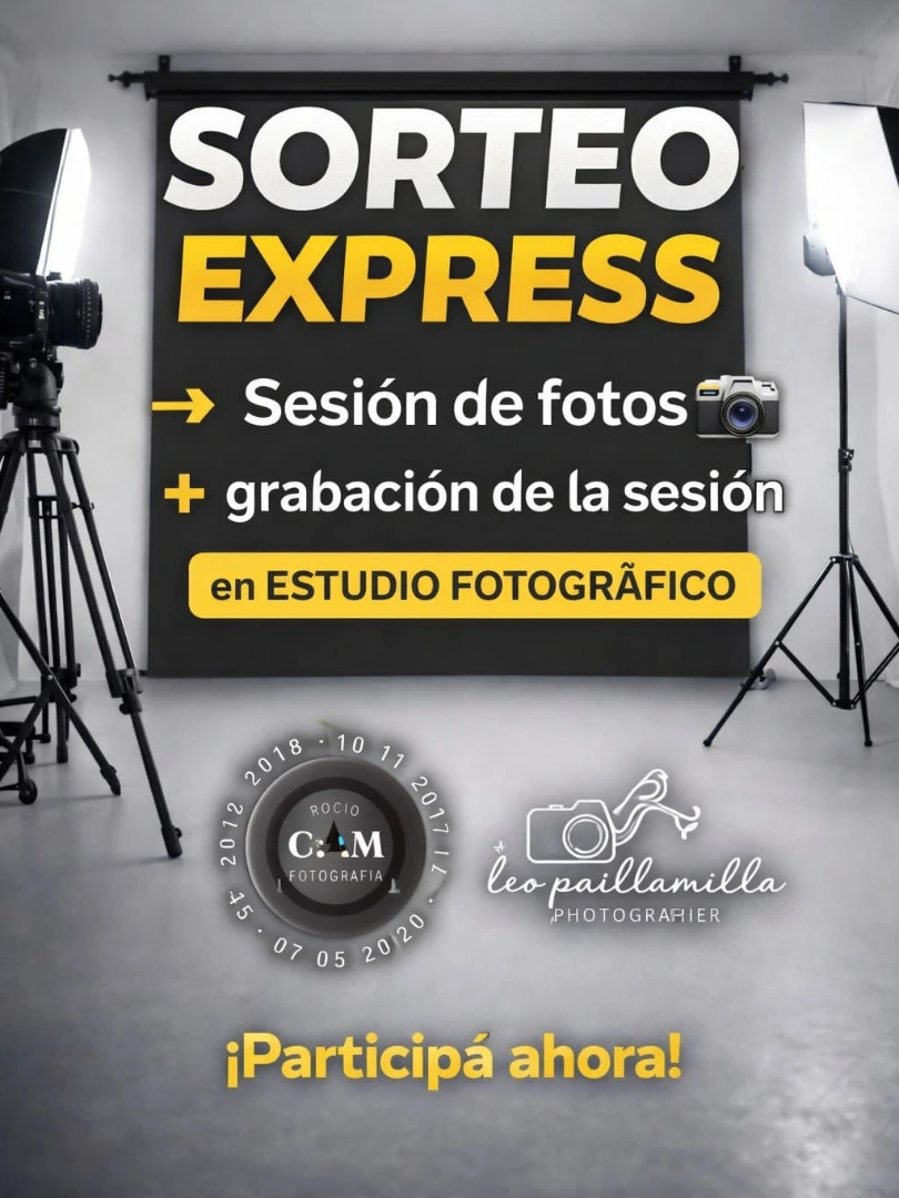 Imagen de 🎉 SORTEO SESIÓN DE FOTOS + VIDEOS 📸
¿Querés vivir u
