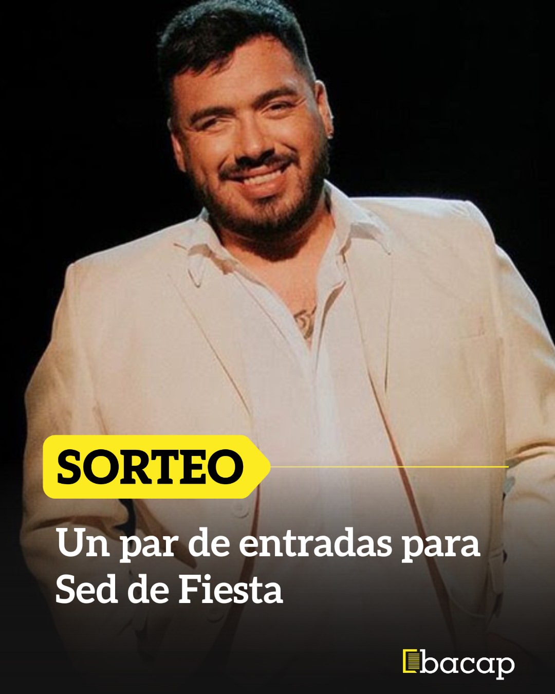 Imagen de SORTEO | Un par de entradas para SED DE FIESTA 🎶 🎟️
