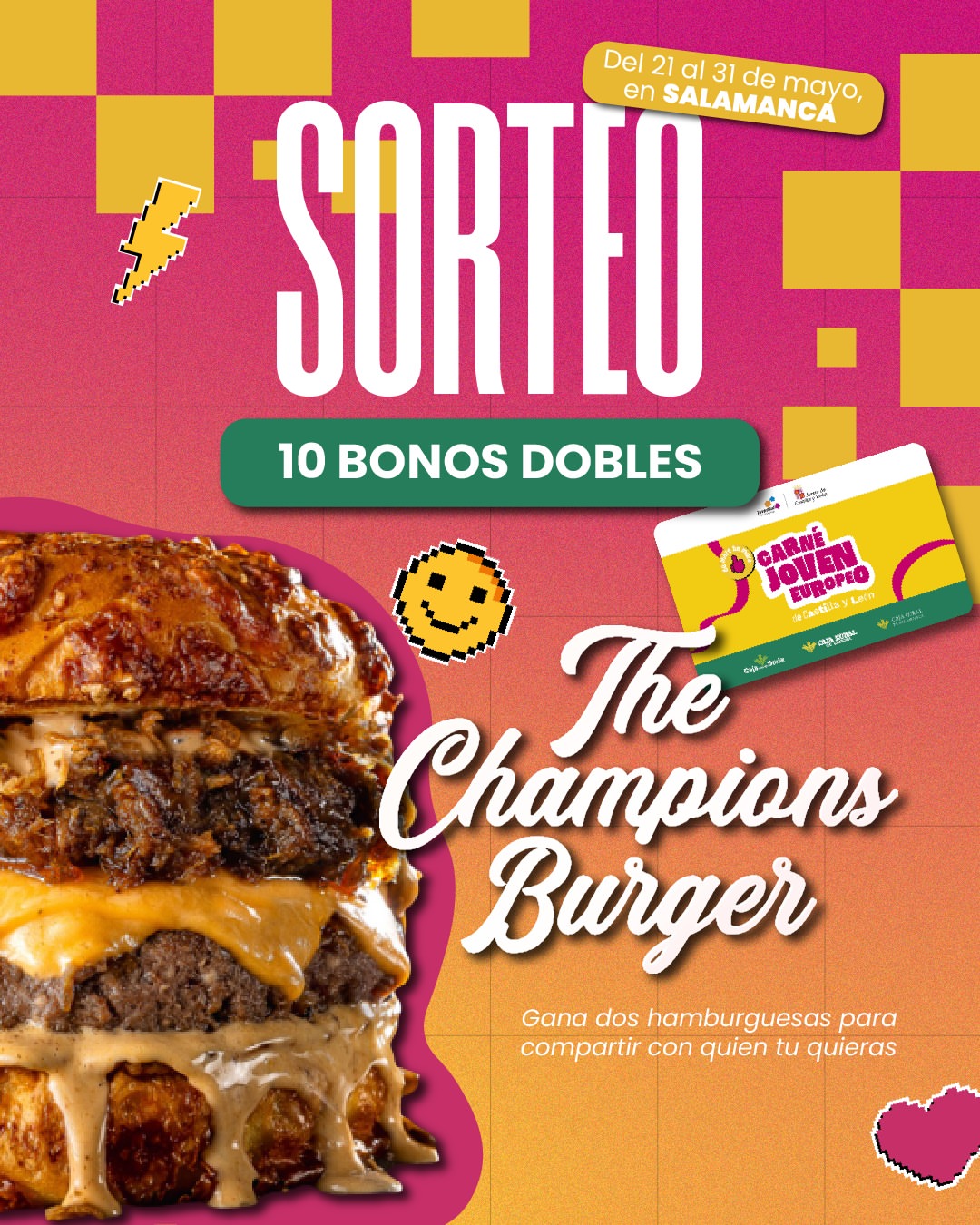 Imagen de 🍔✨ SORTEO PARA LOS AMANTES DE LAS BURGERS Y LOS PLANES 