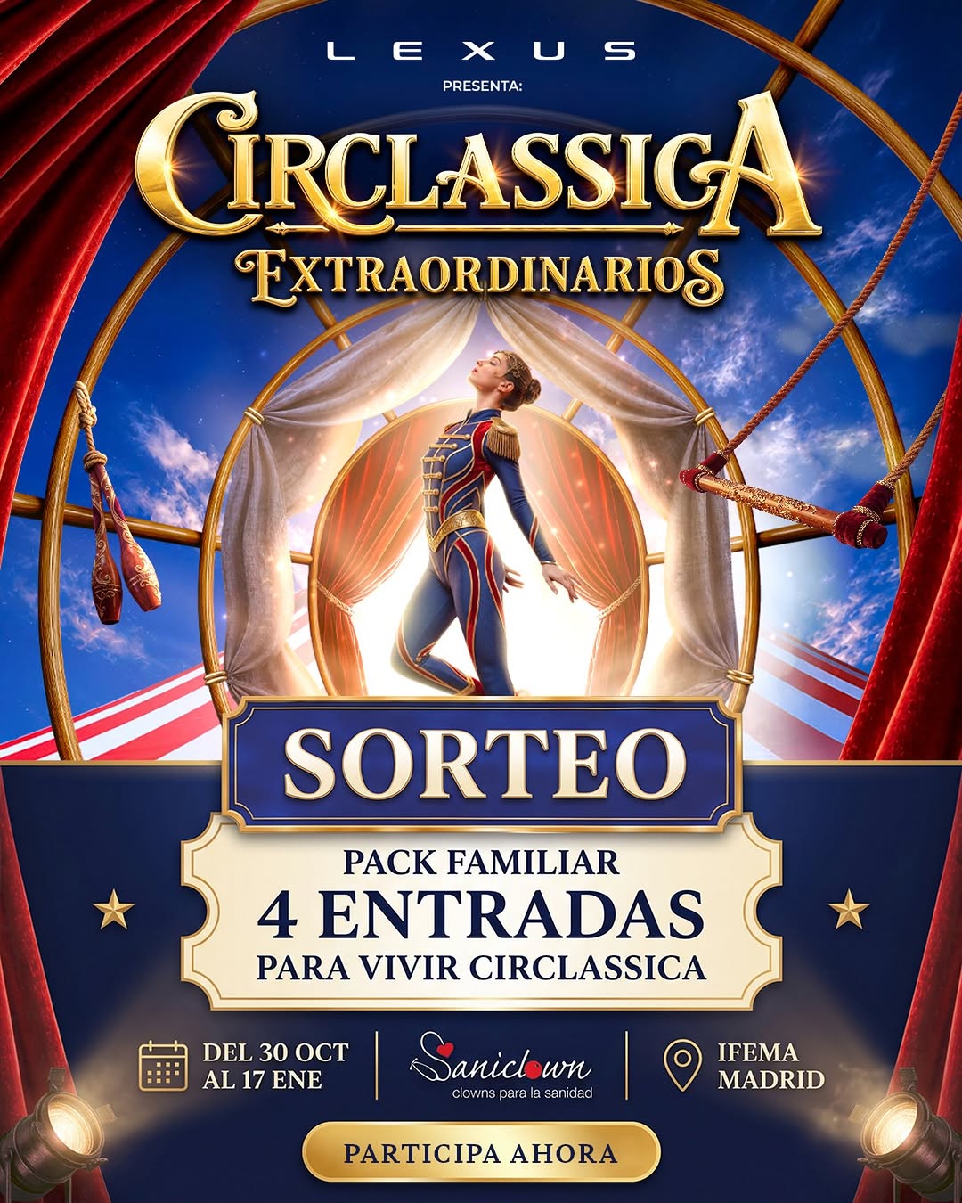 Imagen de 🎪🎟️ ¡SORTEAMOS DOS PACKS DE 4 ENTRADAS PARA CIRCLAS