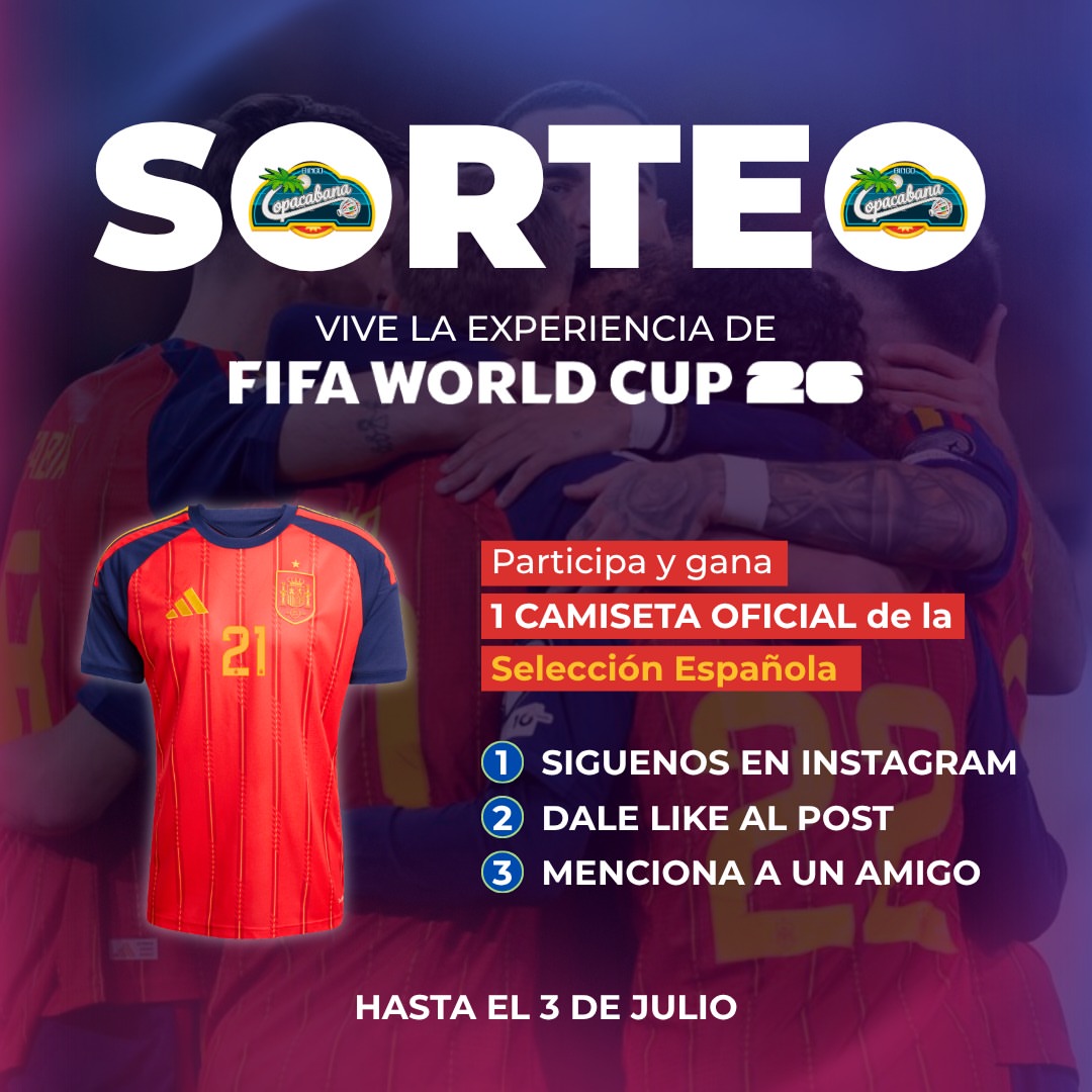 Imagen de ⚽️🔥 ¡SORTEO MUNDIALISTA EN BINGO COPACABANA!

Partic