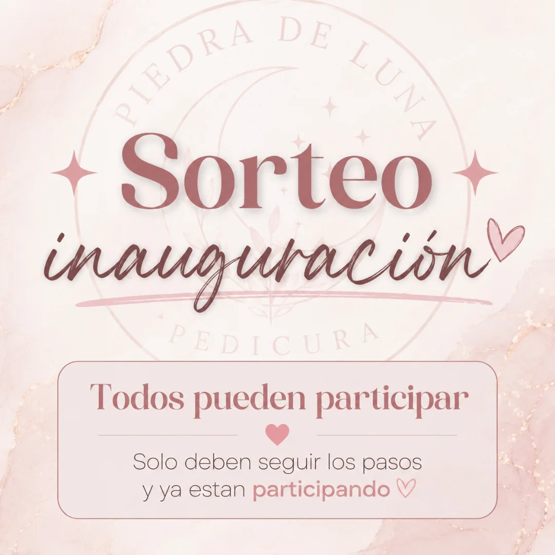 Imagen de 🎉✨ ¡SORTEO INAUGURACIÓN! ✨🎉

Para celebrar este 