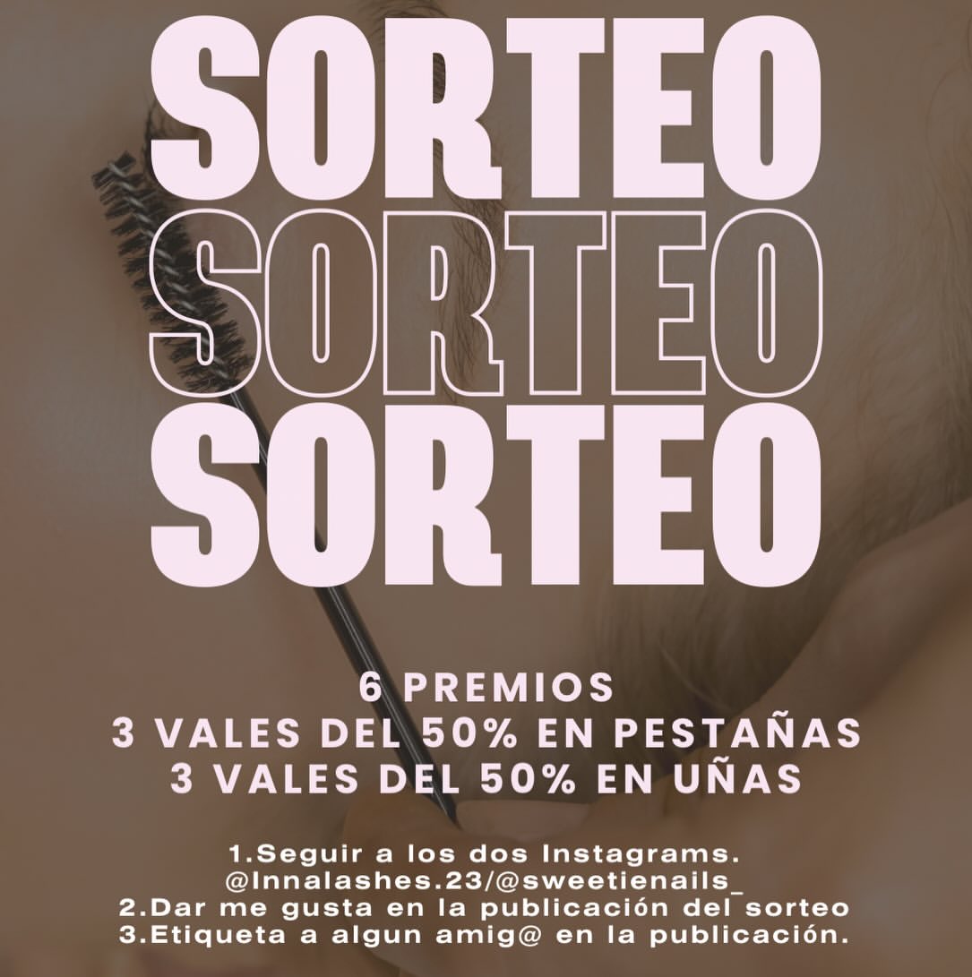 Imagen de ✨🎉 SORTEO ESPECIAL 🎉✨

Queremos premiaros con algo