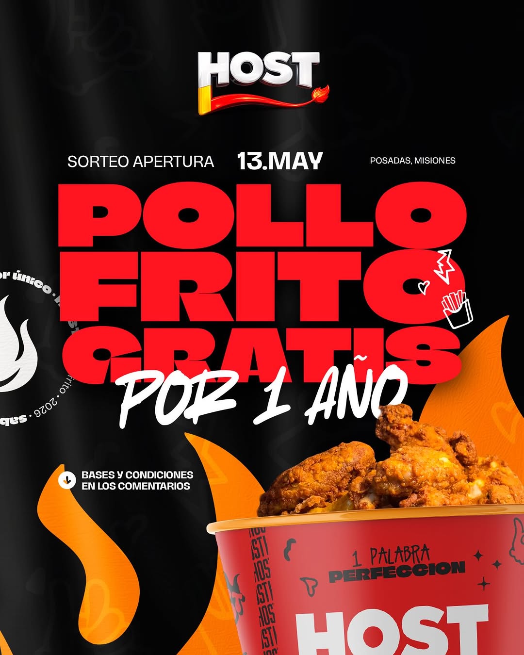 Imagen de 🔥🎉SI LEÍSTE BIEN, POR NUESTRA APERTURA, POLLO FRITO G