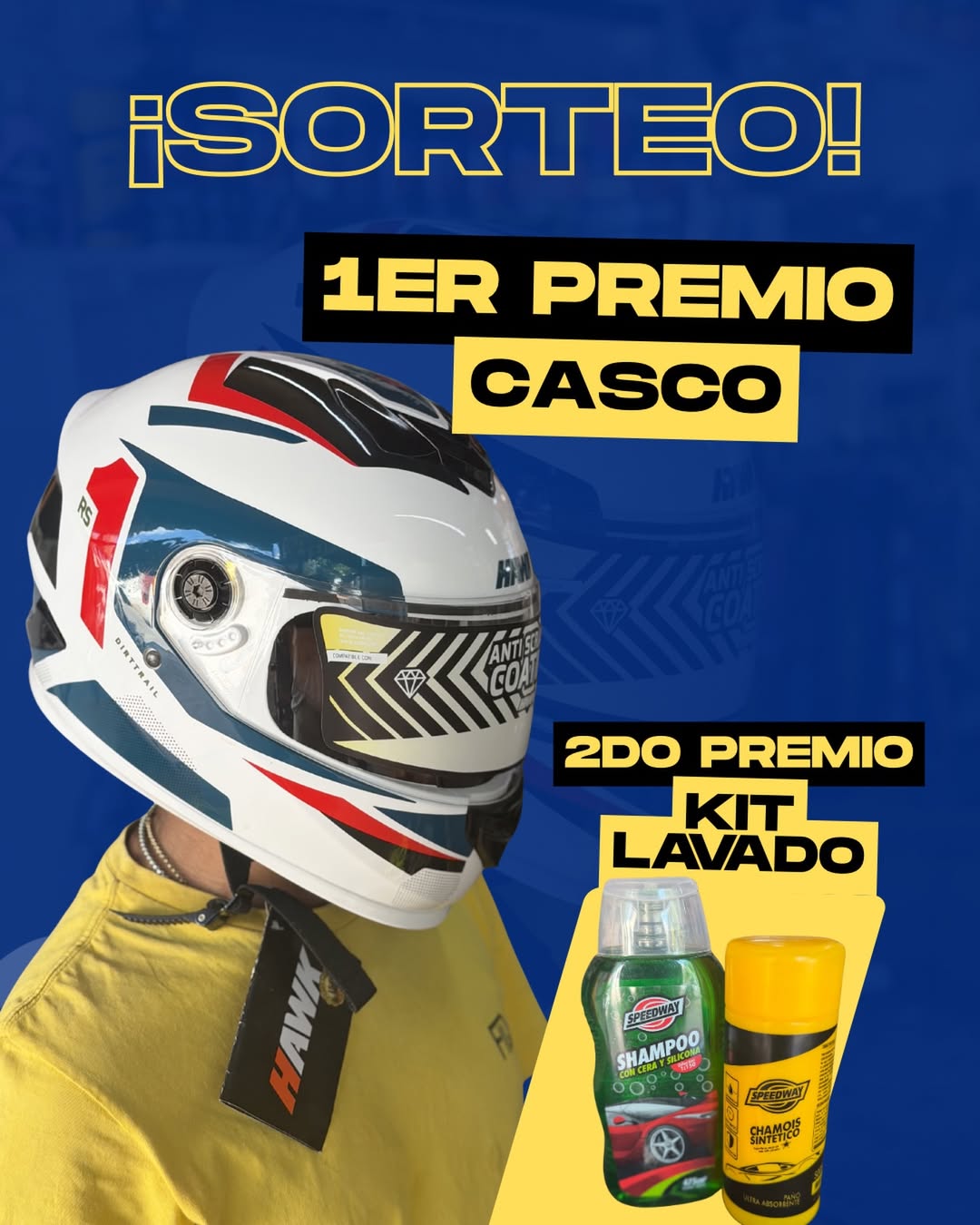 Imagen de 🎉 SORTEO PARA MOTEROS 🎉

🏆 Primer premio: Casco
�