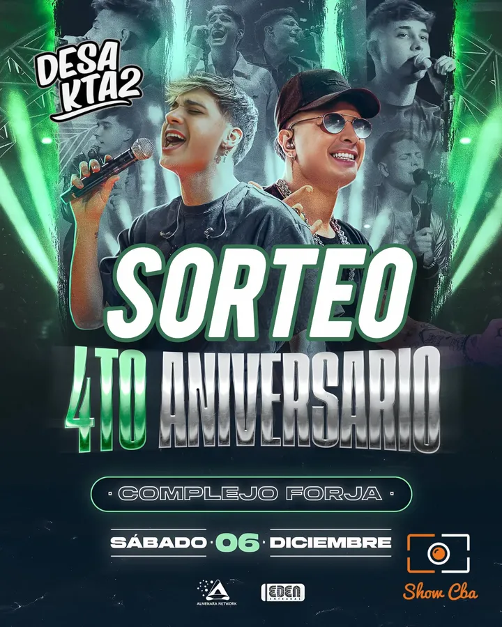 Imagen de 💣 #SORTEO DESAKTA2 🤟🏻❤️⃤
📣 PARTICIPA POR 
