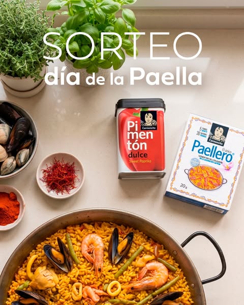 Imagen de 🥘💙 ¡FELIZ DÍA INTERNACIONAL DE LA PAELLA CON SORTEO!