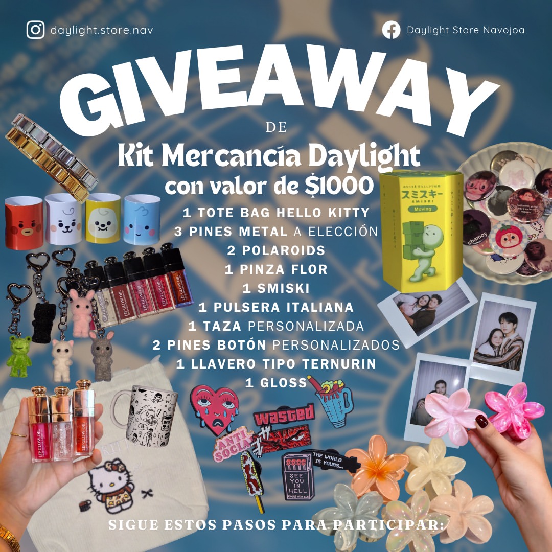 Imagen de ¡¡GIVEAWAY de Fin de año 2025!!✨

Pasos para participar