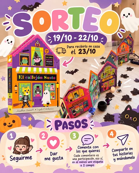Imagen de 🎃👻 ¡SORTEO DE HALLOWEEN! 🧙‍♀️📚

¿Te imag