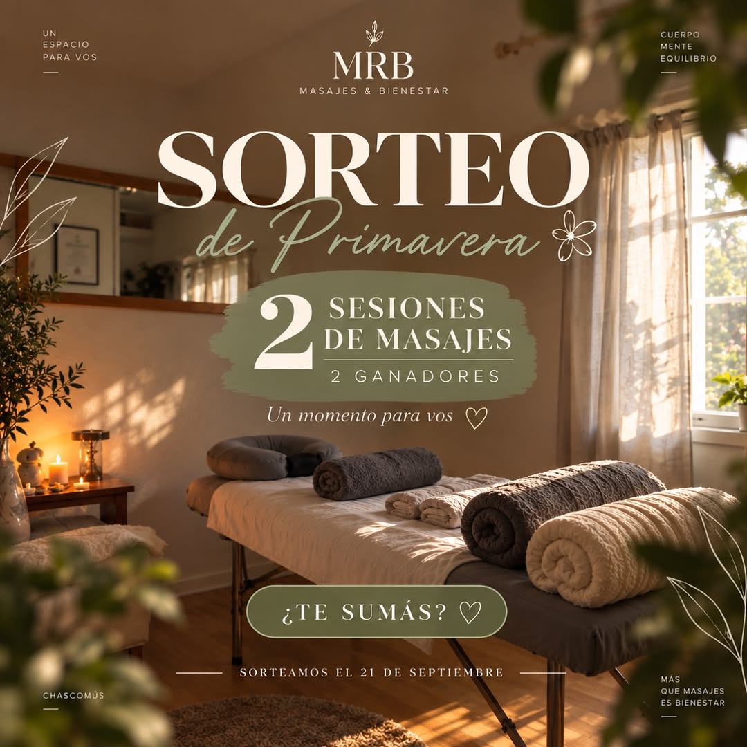 Imagen de 🌸 SORTEO DE PRIMAVERA · MRB 🌸

Queremos celebrar la l