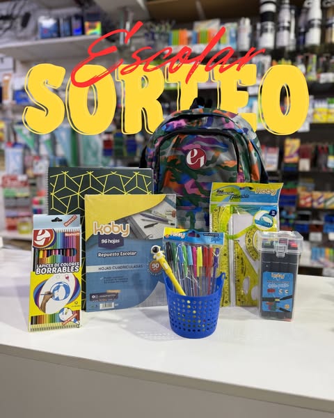 Imagen de ✨ SORTEO KIT ESCOLAR ✨

Arrancamos el año con todo y qu