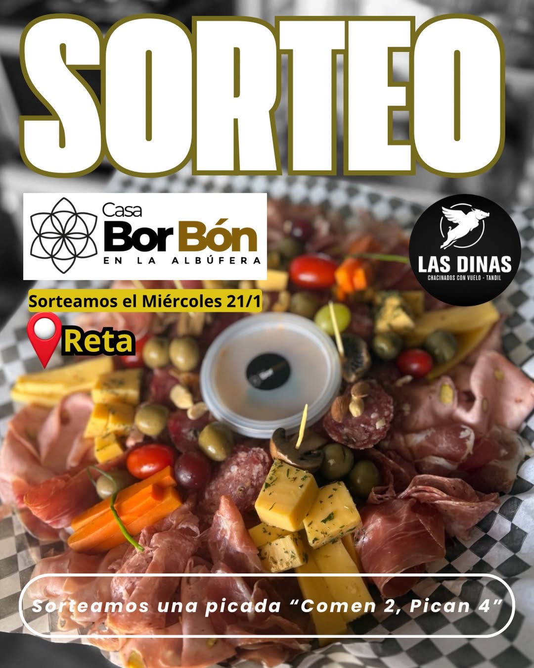 Imagen de Sorteo‼️ 
Sorteamos una súper picada premium de Casa Bo