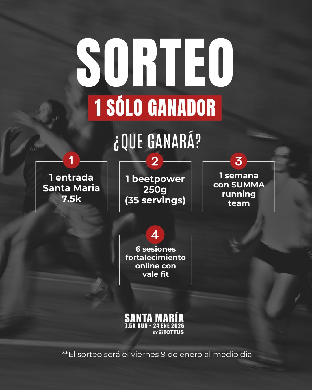 Imagen de SORTEO!!! 
Nada mejor que empezar el año motivados con trem