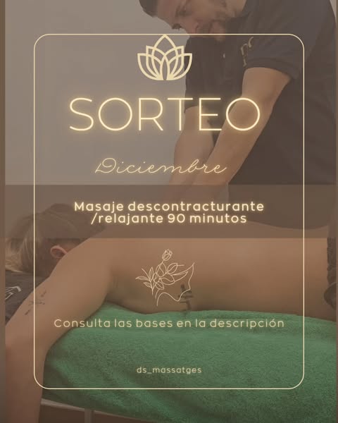 Imagen de SORTEO NAVIDADES 🎄

Llega Diciembre, y en Ds_massatges qu