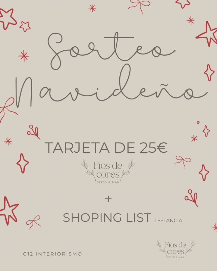 Imagen de PRIMER SORTEO NAVIDEÑO ✨

Comenzamos nuestro particular 