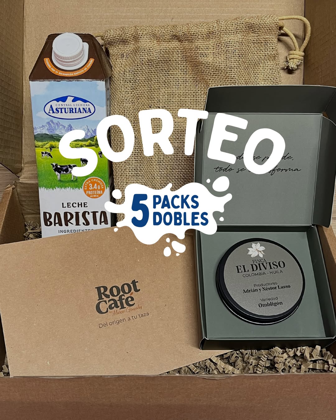 Imagen de ¡SORTEO! 🎁 5 PACKS DOBLES: BARISTA NIVEL PRO ☕🥛

Si
