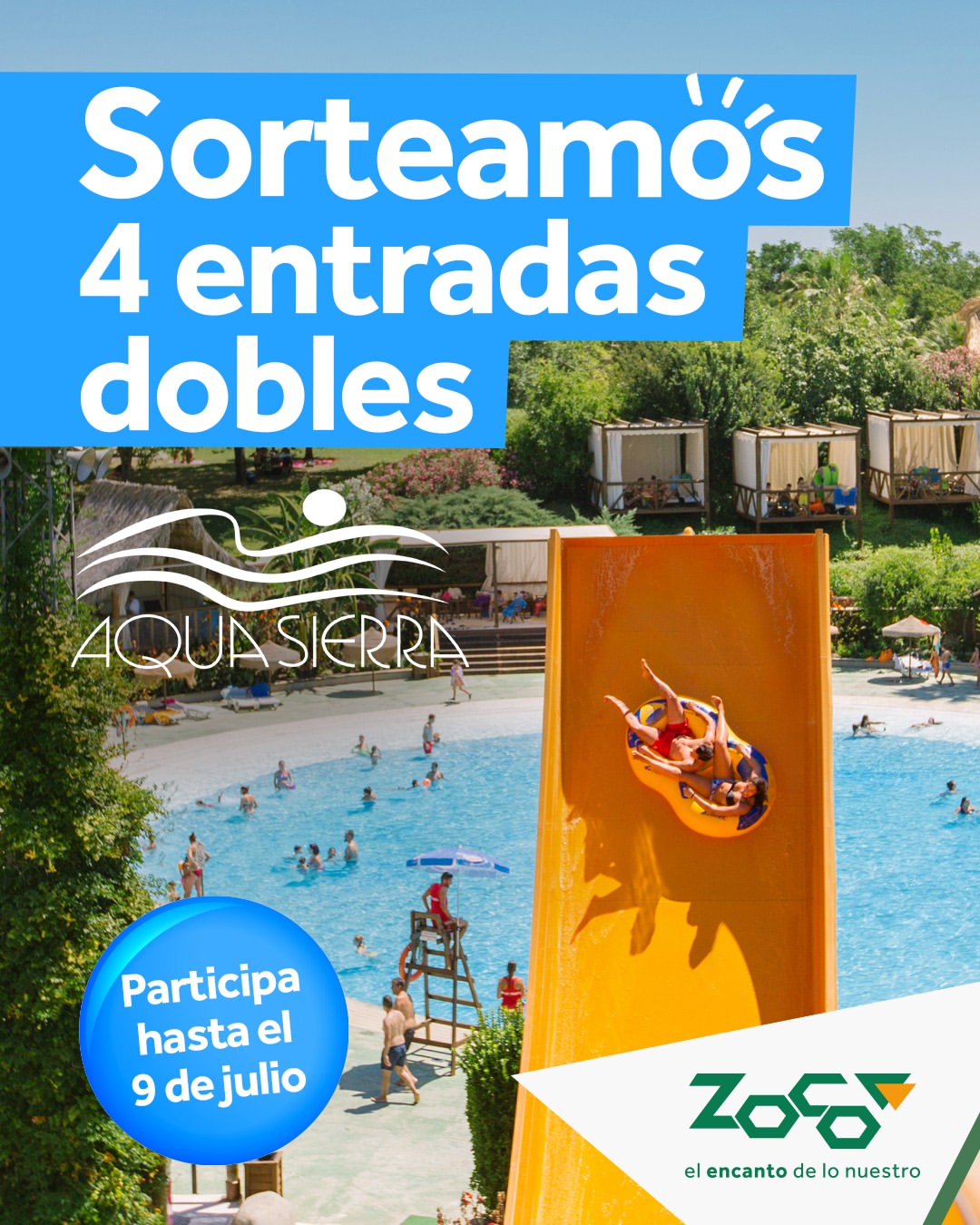 Imagen de ¡ESTE VERANO SORTEAMOS 𝟰 𝗘𝗡𝗧𝗥𝗔𝗗𝗔�