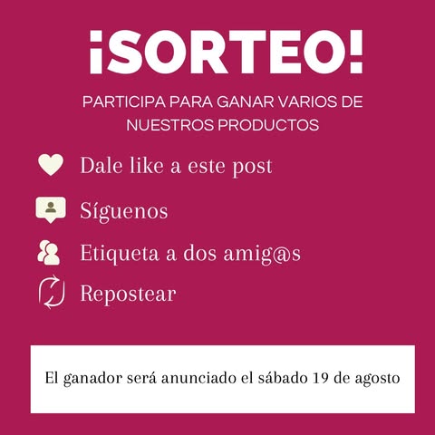 Imagen de 📢 Te invitamos a participar en nuestro Sorteo.. Mucha sue