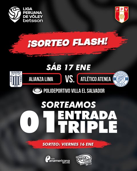 Imagen de 🏐 ¡SORTEO FLASH PARA LOS FANÁTICOS DEL VÓLEY! 🔥
¿Q