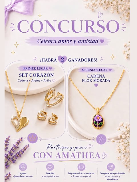Imagen de 💜 CONCURSO AMOR Y AMISTAD AMATHEA 💜

Celebremos el amo