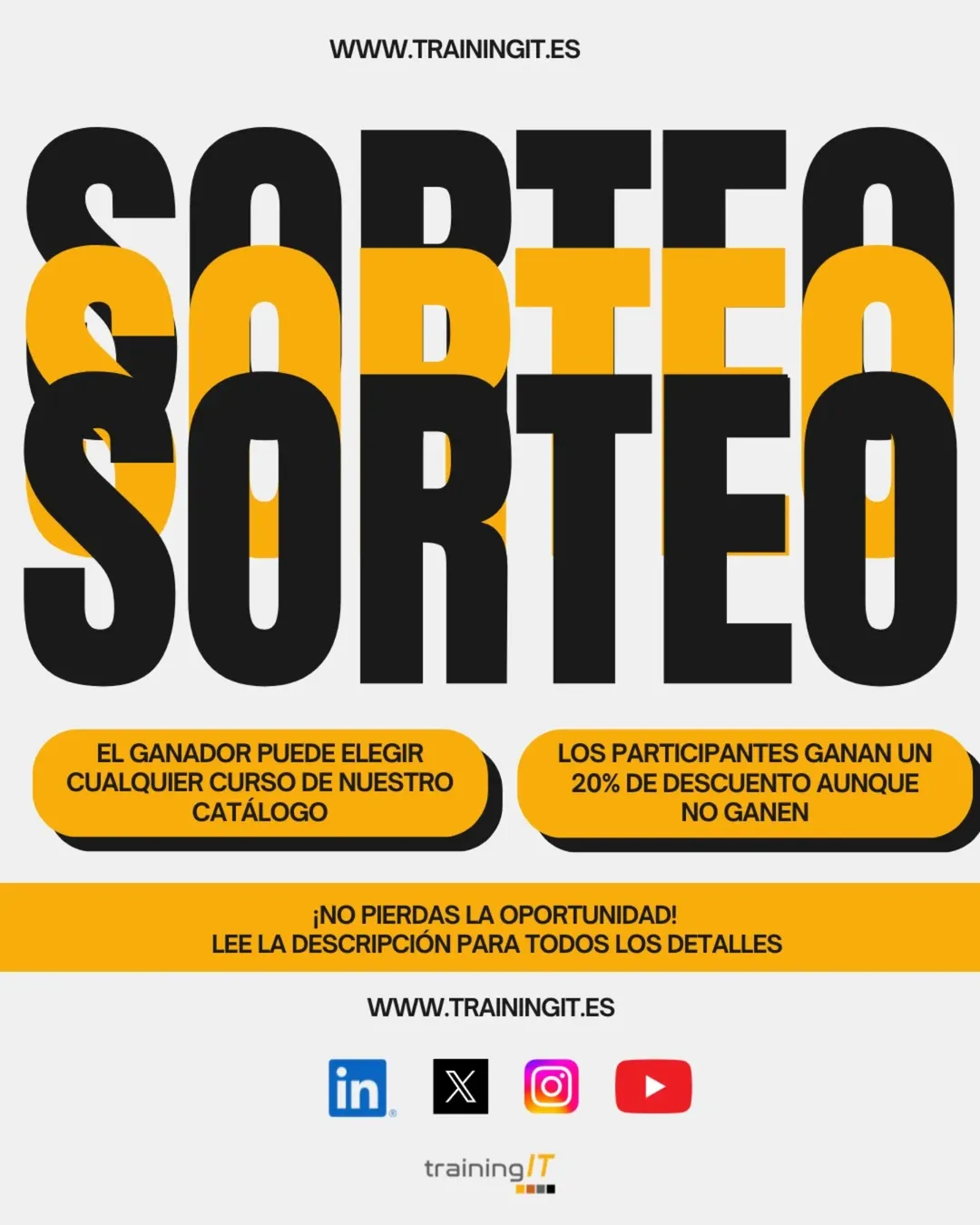 Imagen de 🚨 𝗦𝗢𝗥𝗧𝗘𝗢 𝗧𝗥𝗔𝗜𝗡𝗜𝗡�