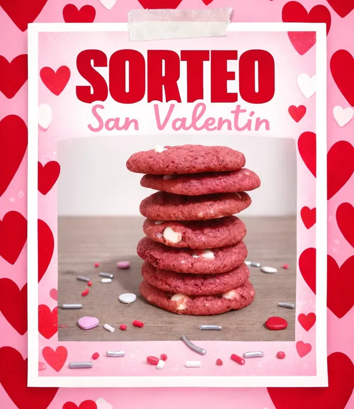 Imagen de SORTEO EXPRESS!!!

GANATE MINI COOKIES DE RED VELVET😍

So