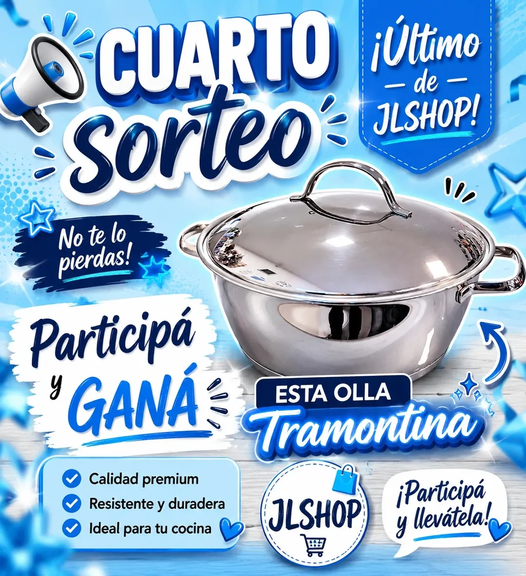 Imagen de 🎉 ¡CUARTO Y ÚLTIMO SORTEO DE ANIVERSARIO DE JLSHOP! �