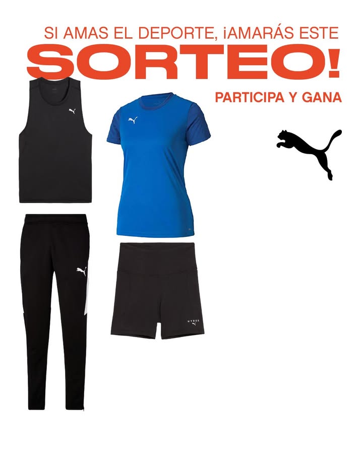 Imagen de NUEVO SORTEO📢💥

PARTICIPA Y GANA un total look de @pum