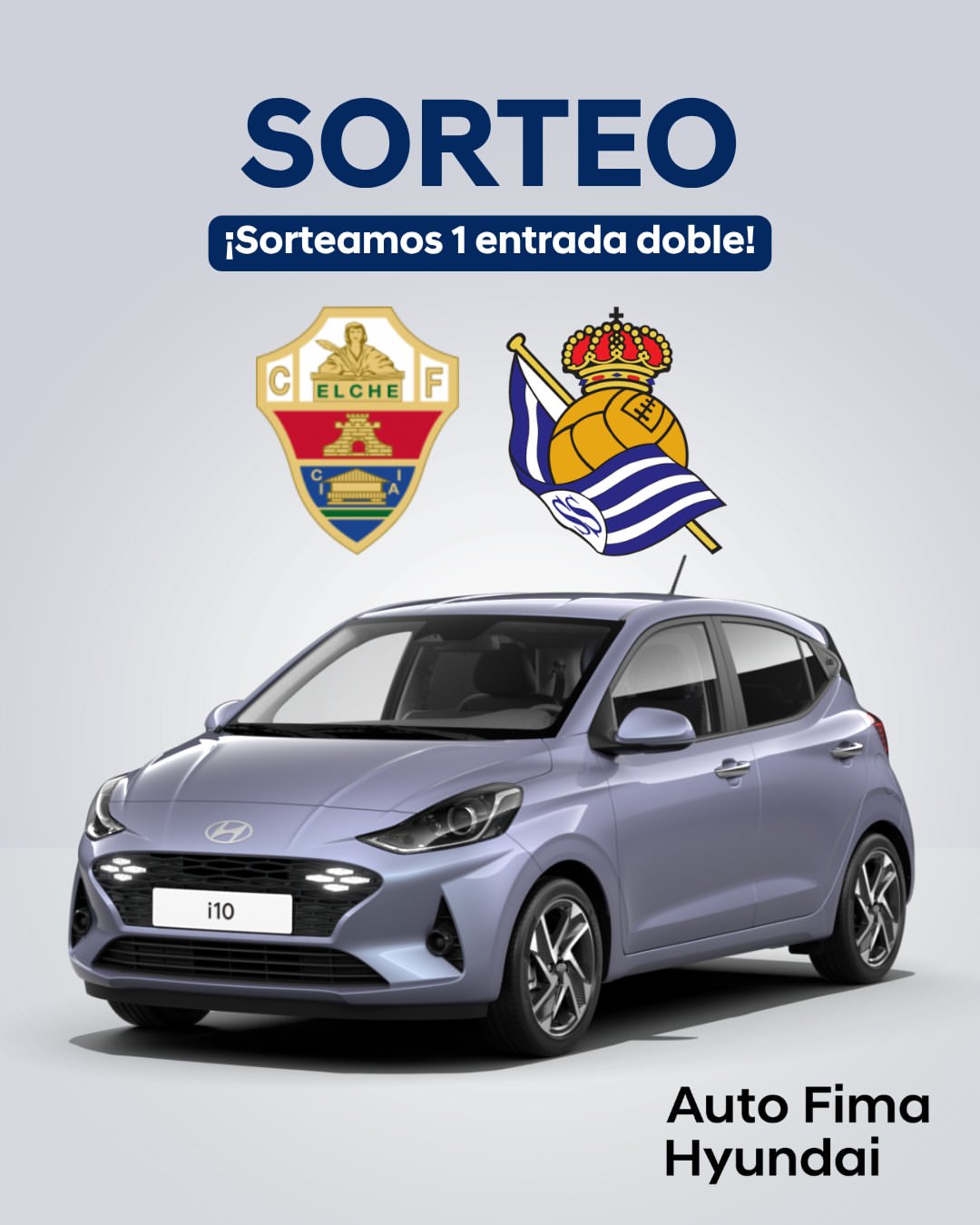 Imagen de ⚽ SORTEO ELCHE VS REAL SOCIEDAD 
¡Participa y gana 1 ENTR