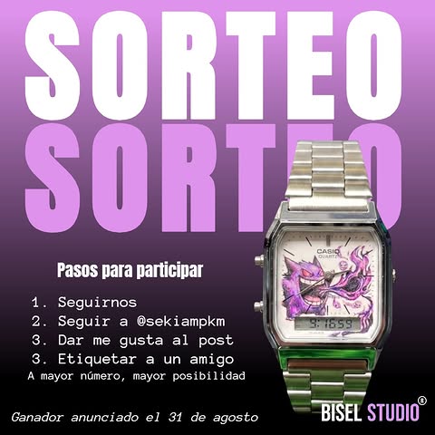 Imagen de ¡SORTEOOO! De nuestro modelo Phantom del reloj Casio aq-230
