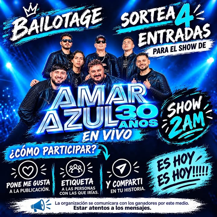 Imagen de 💙💥 ¡¡¡ES HOY, ES HOY!!! 💥💙

🎉 ¡BAILOTAGE 
