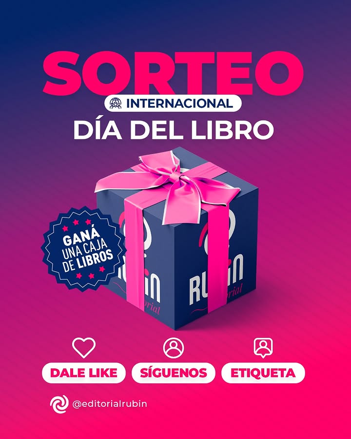 Imagen de ¡SORTEO INTERNACIONAL! 📚🌍

Este Día del Libro lo cel