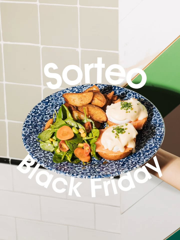 Imagen de SORTEO DE BLACK FRIDAY: Brunch/Comida/Cena para dos en Oassi