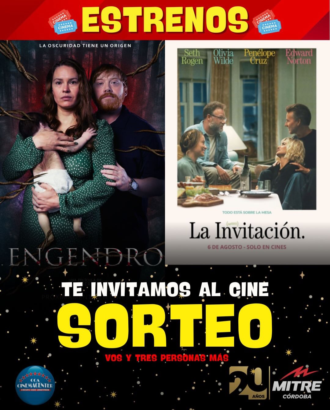 Imagen de 🎬🎁 ¡SORTEO + estreno de la semana! 🎬🍿

👉 Est