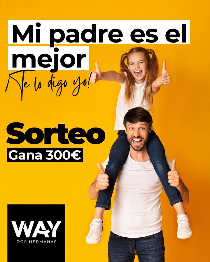 Imagen de 🎉 SORTEO ESPECIAL DÍA DEL PADRE 🎉

¿Te imaginas sorp