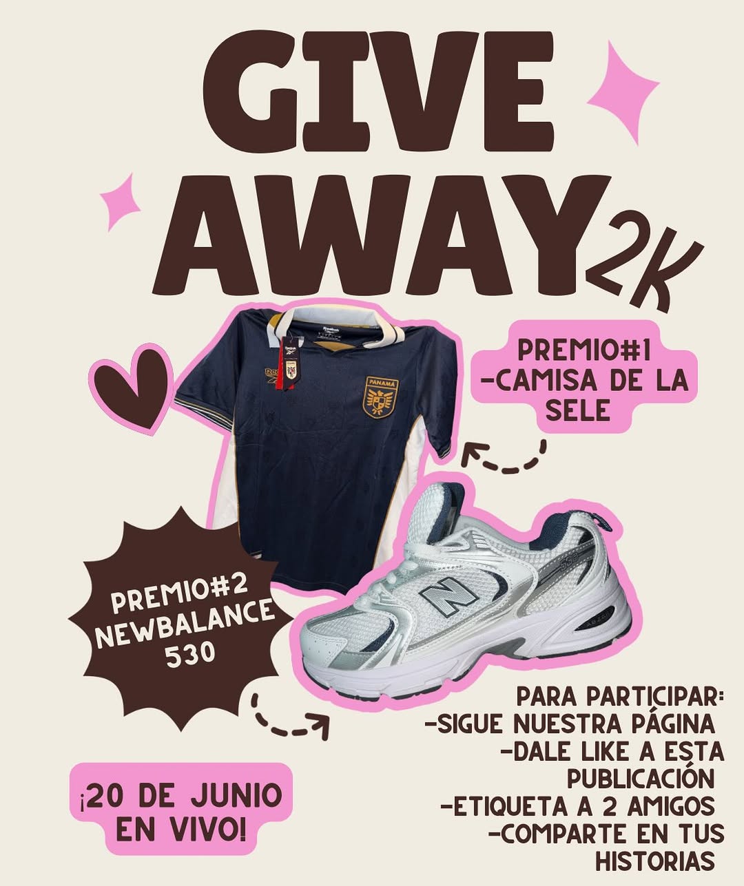 Imagen de ✨ ¡GIVEAWAY POR NUESTROS 2K SEGUIDORES! ✨
Gracias por f