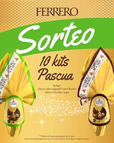Imagen de 🤎💚💛 VIVE UNA PASCUA DE ORO CON UN SORTEO ÚNICO. �