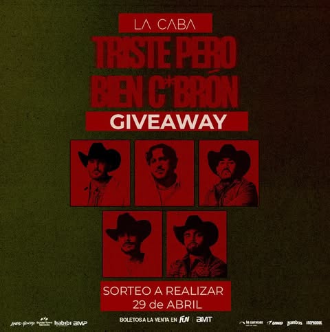 Imagen de 🎉 ¡GIVEAWAY! 🎶
Gana 2 pases dobles para disfrutar el 