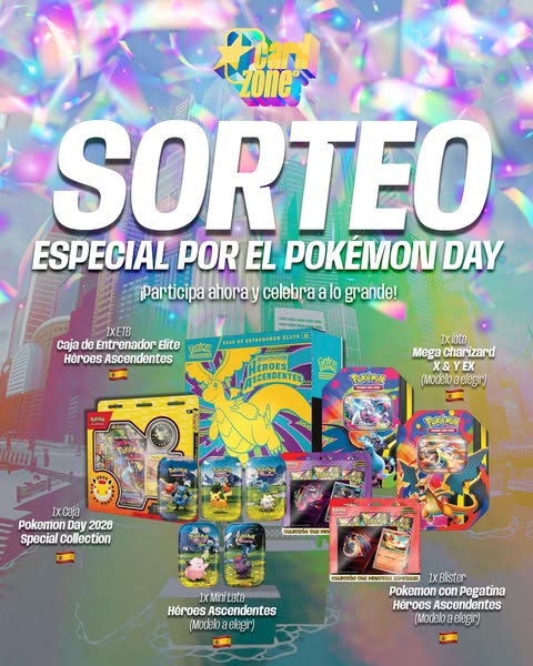 Imagen de 🥳✨¡SORTEAZO POKÉMON DAY!✨🥳

Celebra el Pokémon 