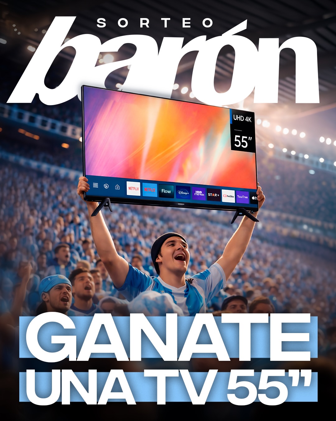 Imagen de SORTEO TV SAMSUNG SMART 55” 🇦🇷

| junto a @serrentin