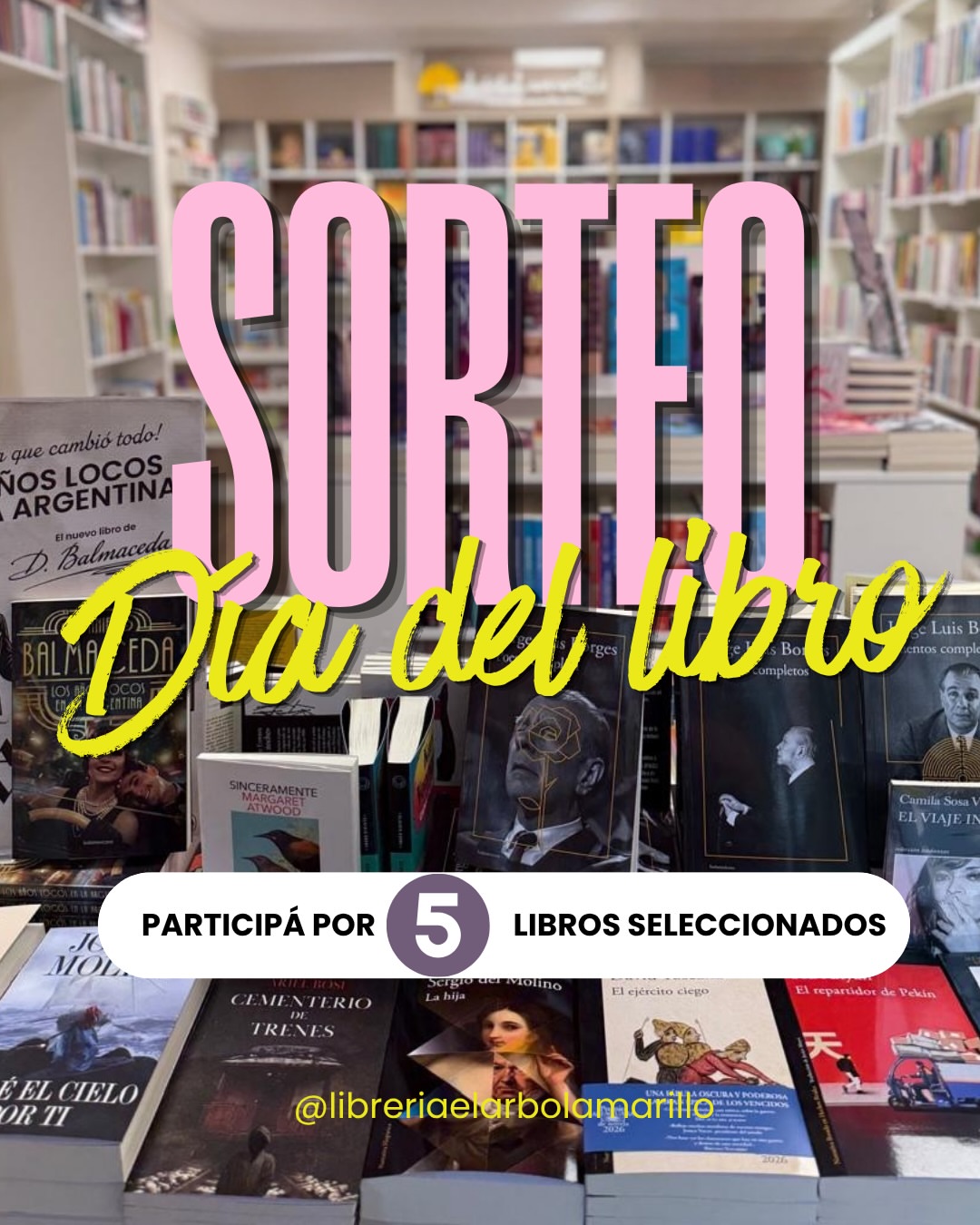 Imagen de Si amas leer, esto es para vos! 💛
Este 23 de abril celebr