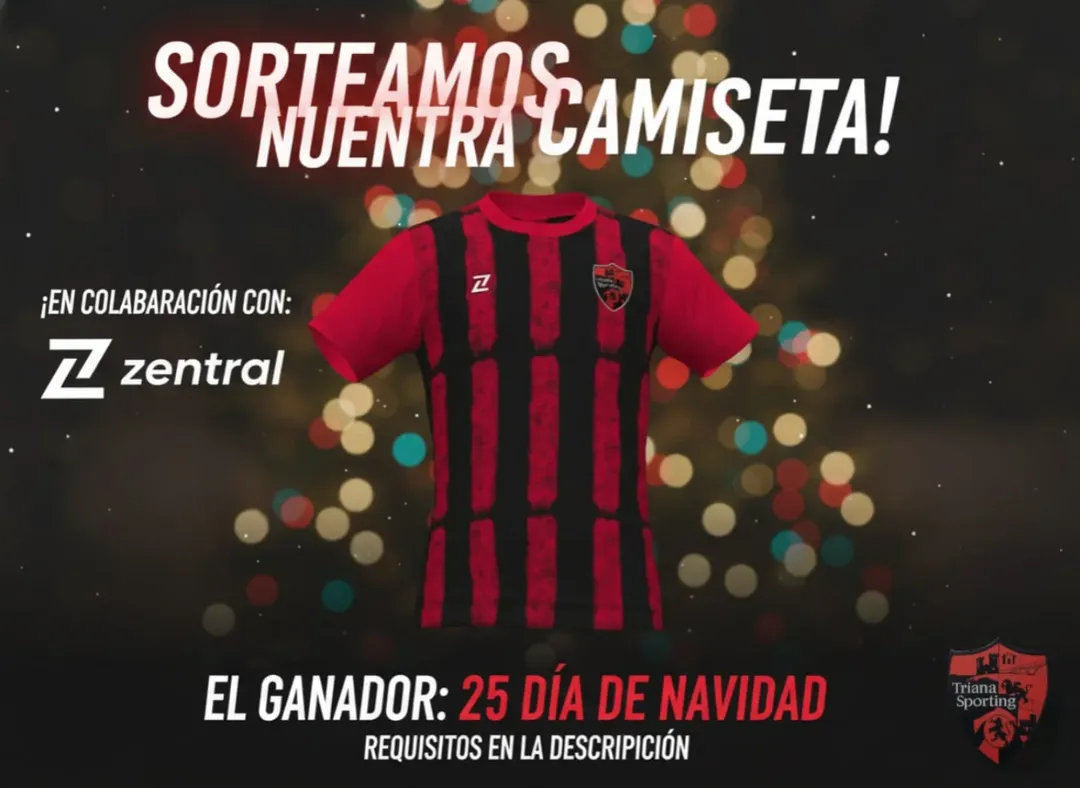 Imagen de SORTEO DE NUESTRA CAMISETA 

REQUISITOS:
1. Darle like a est