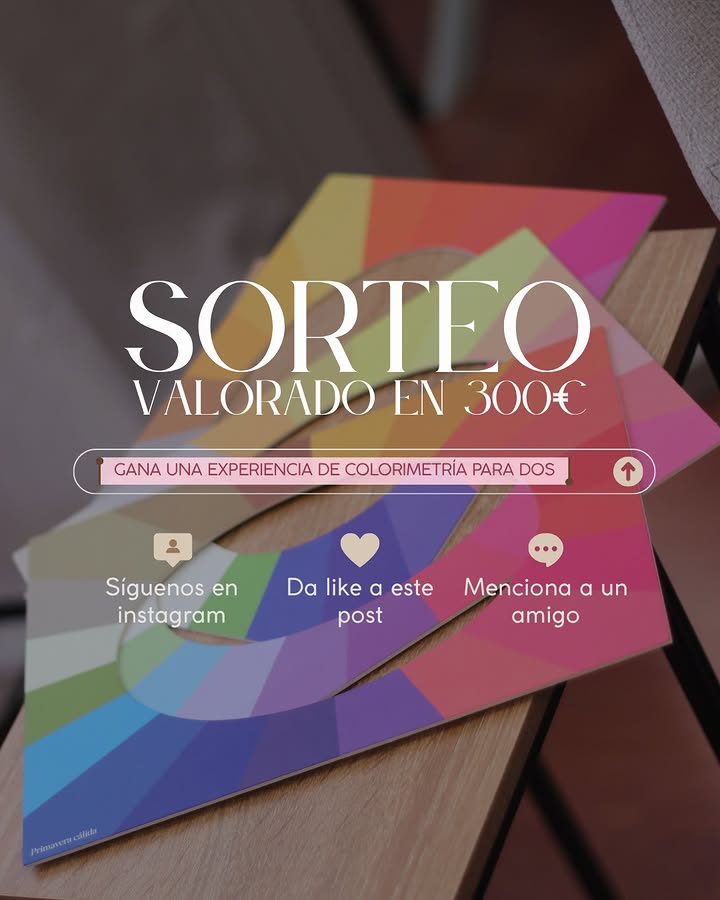 Imagen de 🚨 ¡SORTEAMOS UNA EXPERIENCIA DE COLORIMETRÍA PARA DOS! 