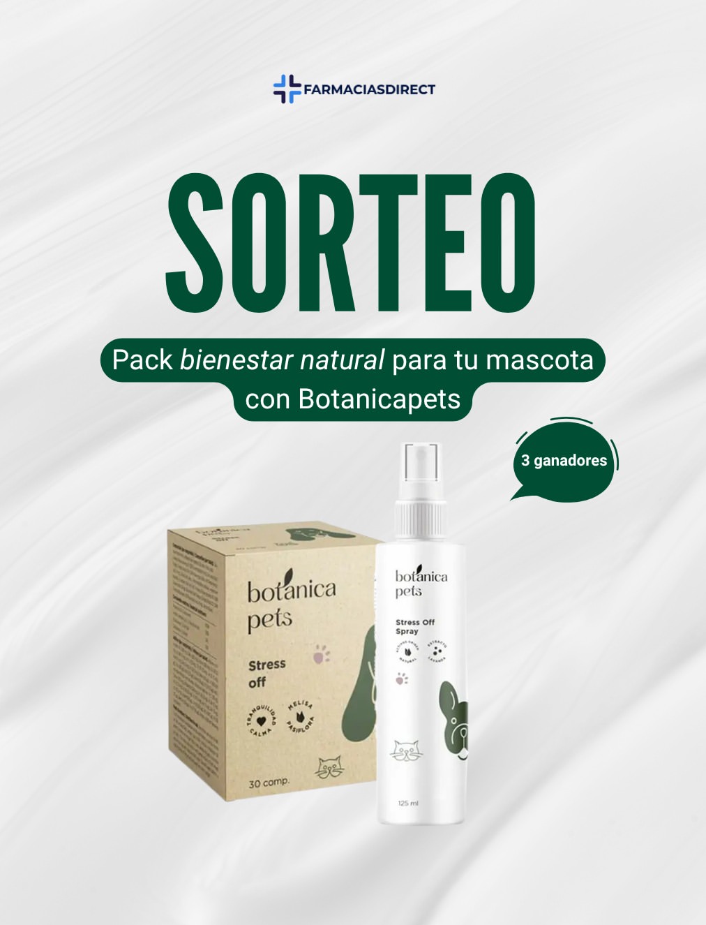 Imagen de ✨SORTEO PACK CALMA Y BIENESTAR✨

¿Tu mascota se pone ne