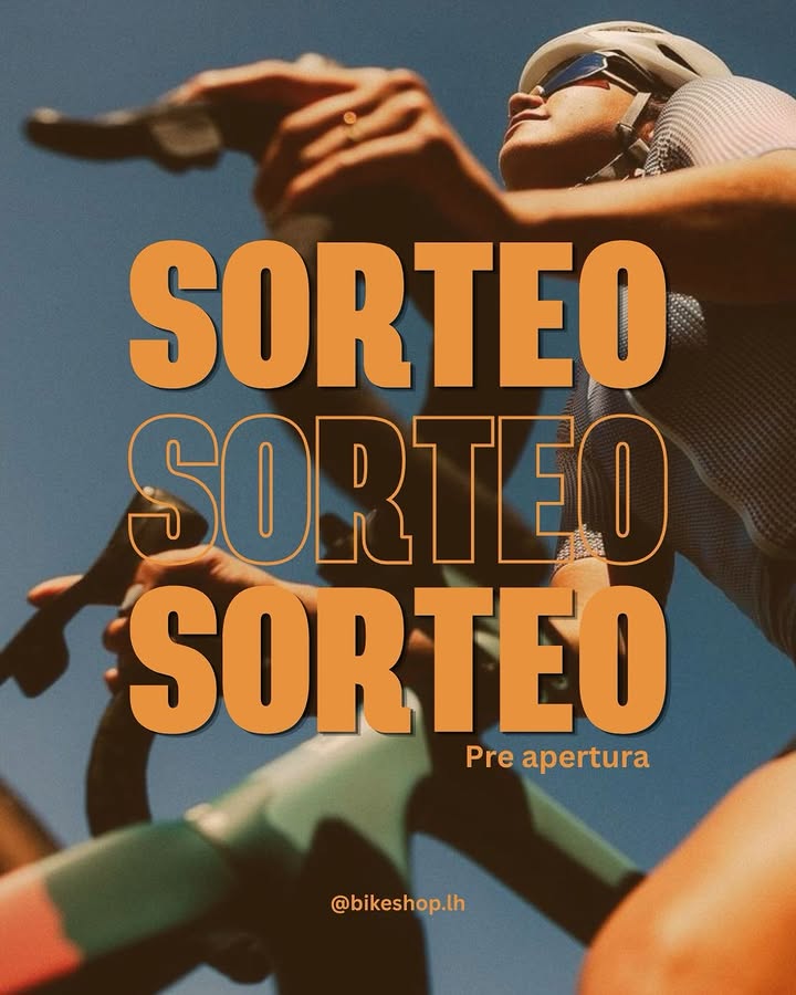 Imagen de 🚴‍♂️ PRE APERTURA = SORTEO 🔥

Se viene la apertu
