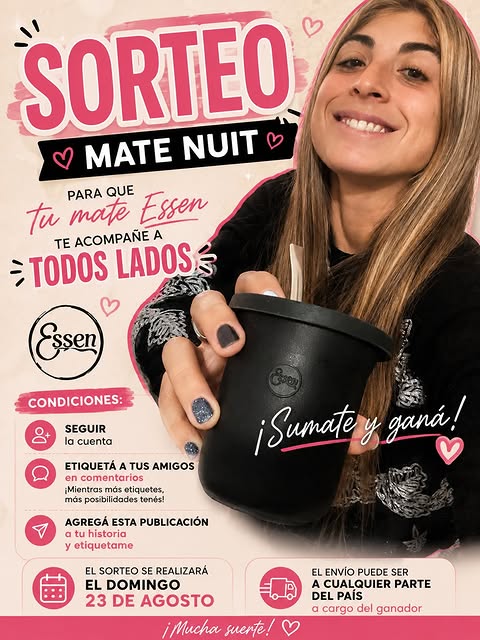 Imagen de 🧉💗 ¡¡SÚPER SORTEO MATE NUIT ESSEN!! 💗🧉

Porqu