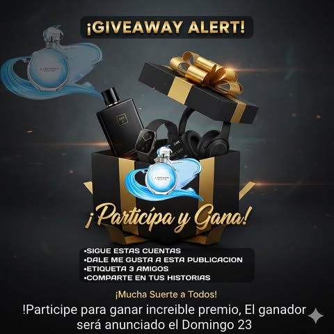 Imagen de ¡ALERTA DE GIVEAWAY! ¡PARTICIPA Y GANA UN PREMIO INCREÍBL