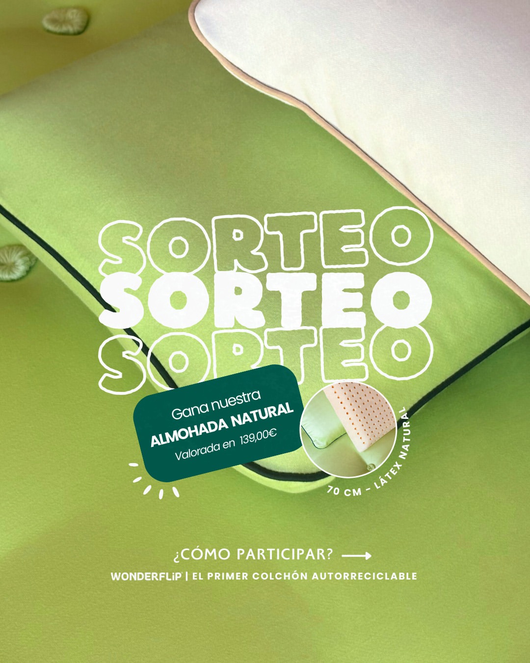 Imagen de ¡Doble sorteo para un descanso natural!

Participa y lléva