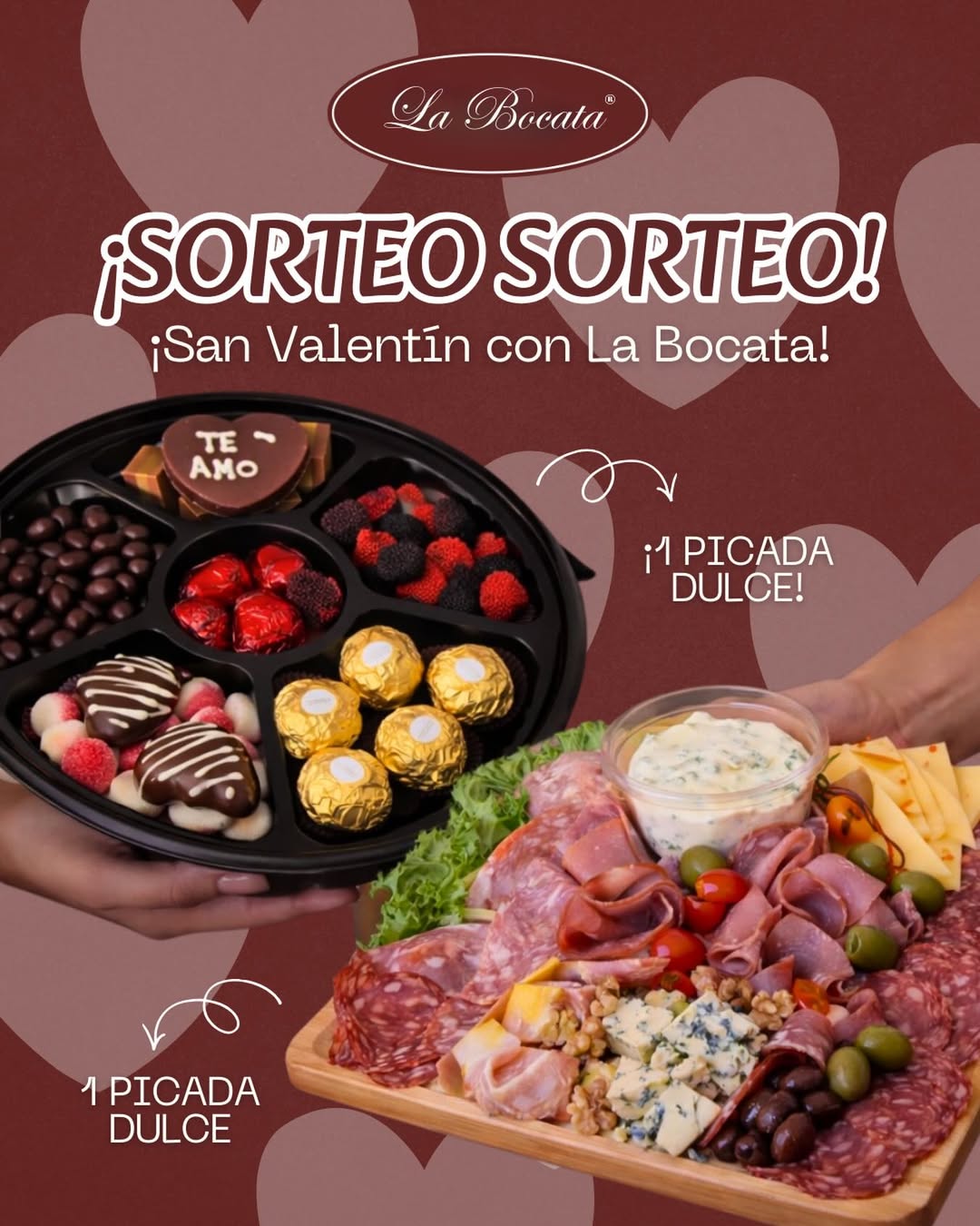 Imagen de SORTEO SAN VALENTÍN EN MOOD LA BOCATA CON DOS GANADORES‼�